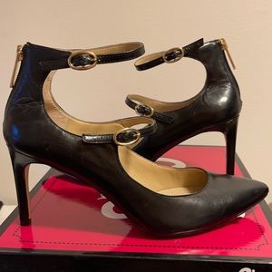 *NWT Double Strapped Zippered Pump/Mary Janes